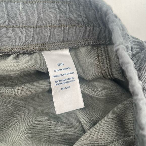 SANCTUARY Jogger Pants Size Small Camo Camouflage Green Elastic Waist Casual - Picture 11 of 13